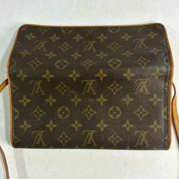 Louis Vuitton Pouchette Twin GM Authentic EUC LV Monogram Leather w/ dust bag - Picture 8 of 17